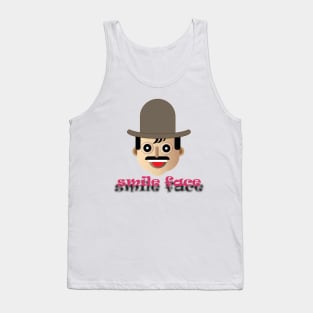 smile face Tank Top